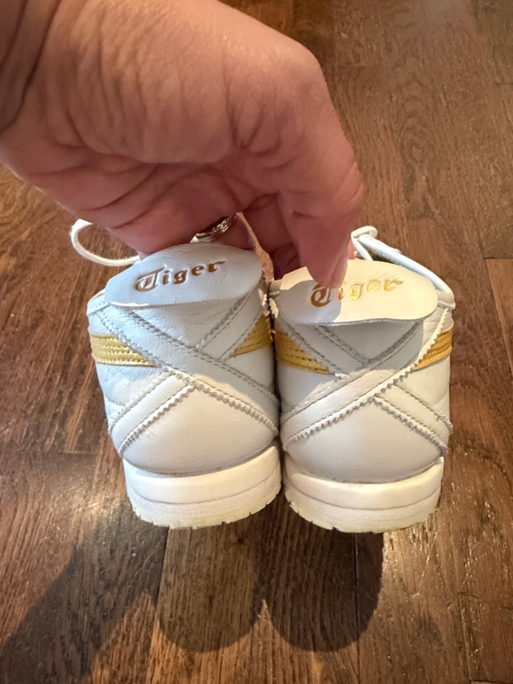 Onitsuka Tiger Mexico 66 Cream/Gold Men’s 7 - Picture 9 of 9
